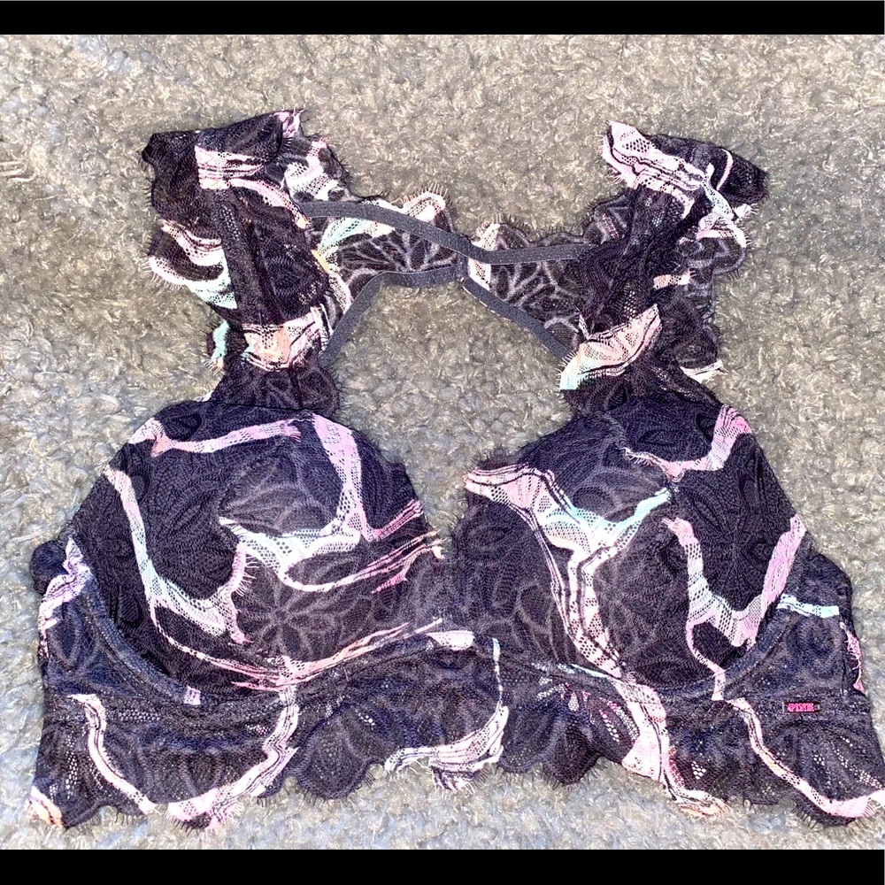 !!PINK!! Keyhole back bralette